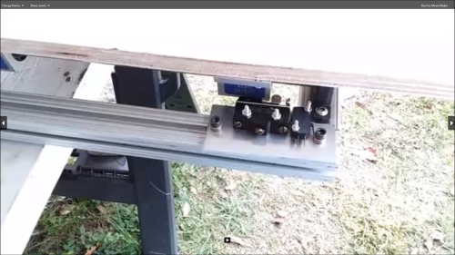 Home and limit switches on the x axis.