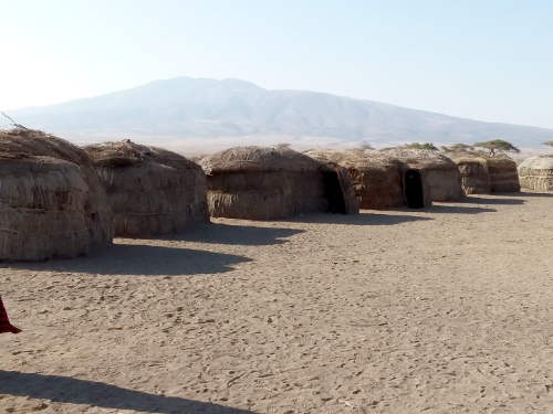 Maasai Huts.