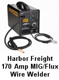 170 Amp MIG/Flux Wire Welder - 22 volts @ 110 amps