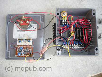 A look inside the charge controller