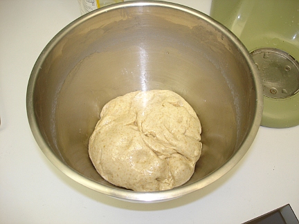 Finished bread dough