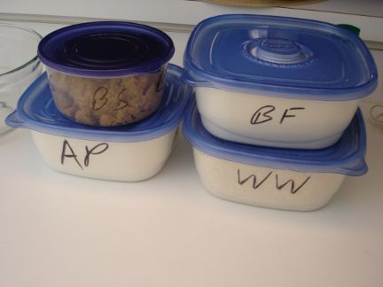 Inexpensive plastic containers