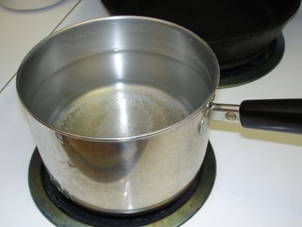making the brine.