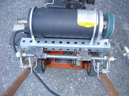 The rebuilt generator.