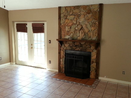 The livingroom of my new house.