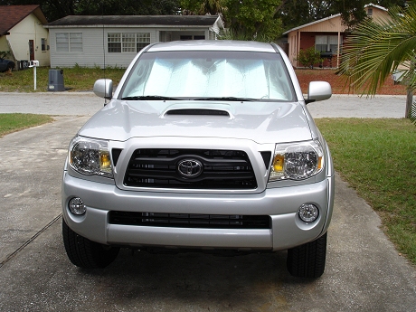 Front view of my new Toyota Tacoma 4X4 Pickup Truck