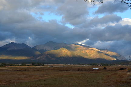 Early morning in Colorado.