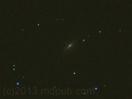 A photo of the Sombrero Galaxy.