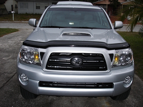 Rear view of my new Toyota Tacoma 4X4 Pickup Truck