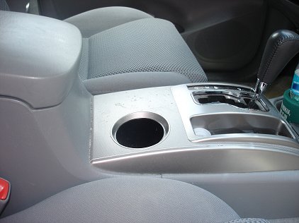 The center console of my Toyota Tacoma Pickup