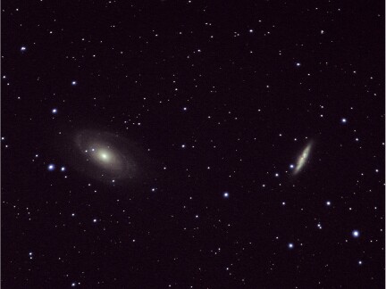 Galaxies M81 and M82