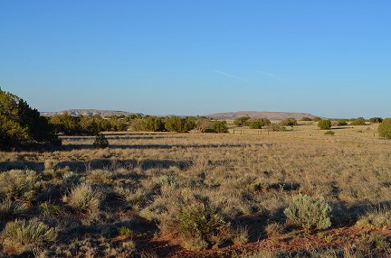 Two mountains as seen from my property.