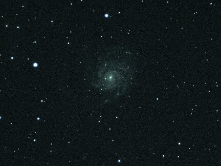 A photo of Galaxy M101.