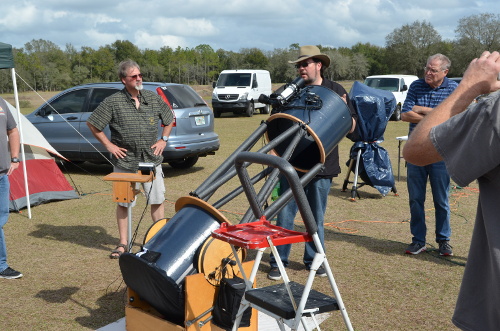 Guy's telescope.