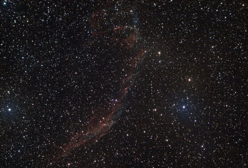 The Eastern Veil Nebula.