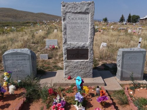 Sacajawea's grave.