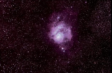 The Lagoon Nebula.