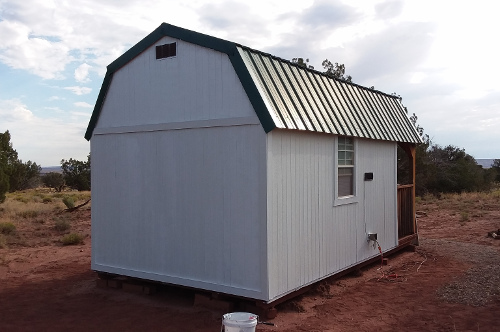 My Arizona cabin has been painted.