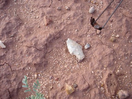 An arrowhead found on my Arizona Property.