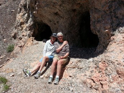 My friends at the Joseph Mica Mine.