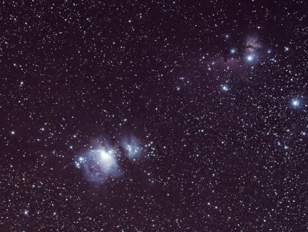 A wide-angle view of Orion.