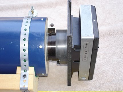 The Polaroid oscilloscope camera body