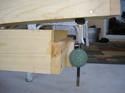 The tilt adjustment mechanism