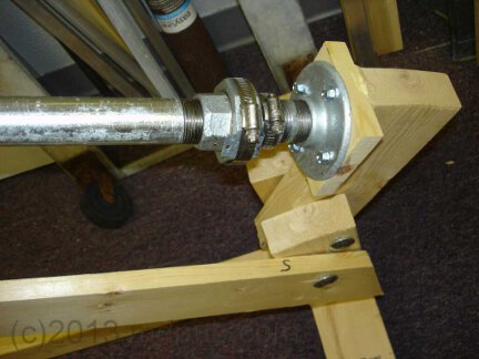 Detail of the southside mounting.