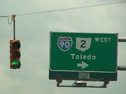 This way to Toledo.