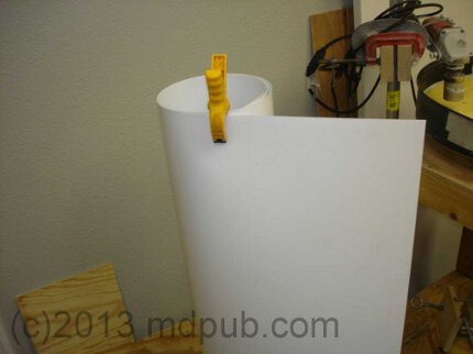 A 4X8 sheet of plastic.