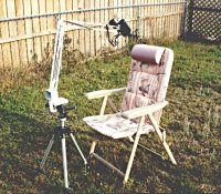 A quick and easy to build binocular stand