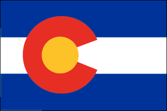 The Colorado State Flag.